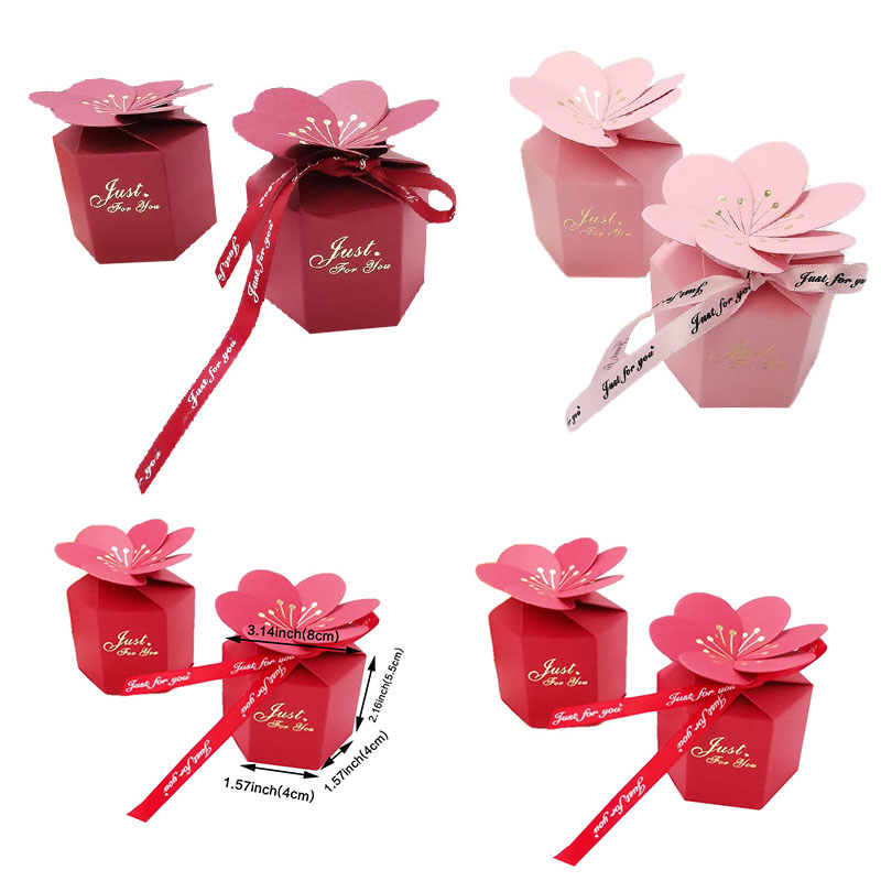 Wedding Supply List - 20/30/50PCS Wedding Cánh Hoa Kẹo Hộp