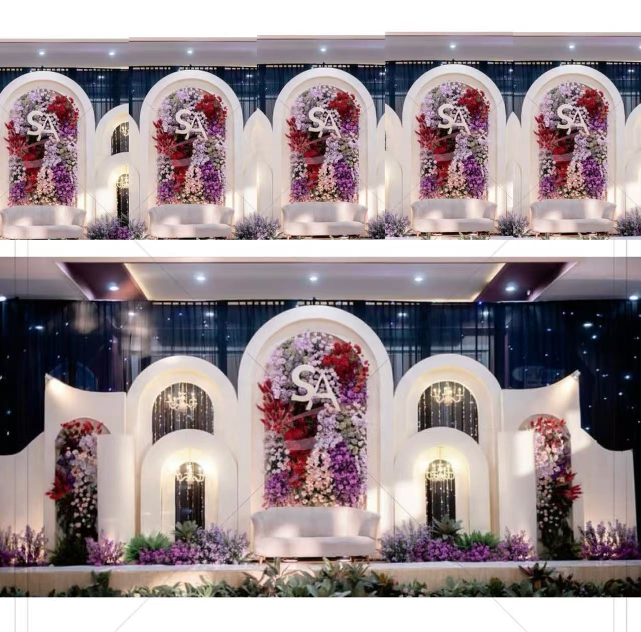 Wedding Party Supply Rentals - Wedding Decoration Supplies Pvc Arch Backdrop