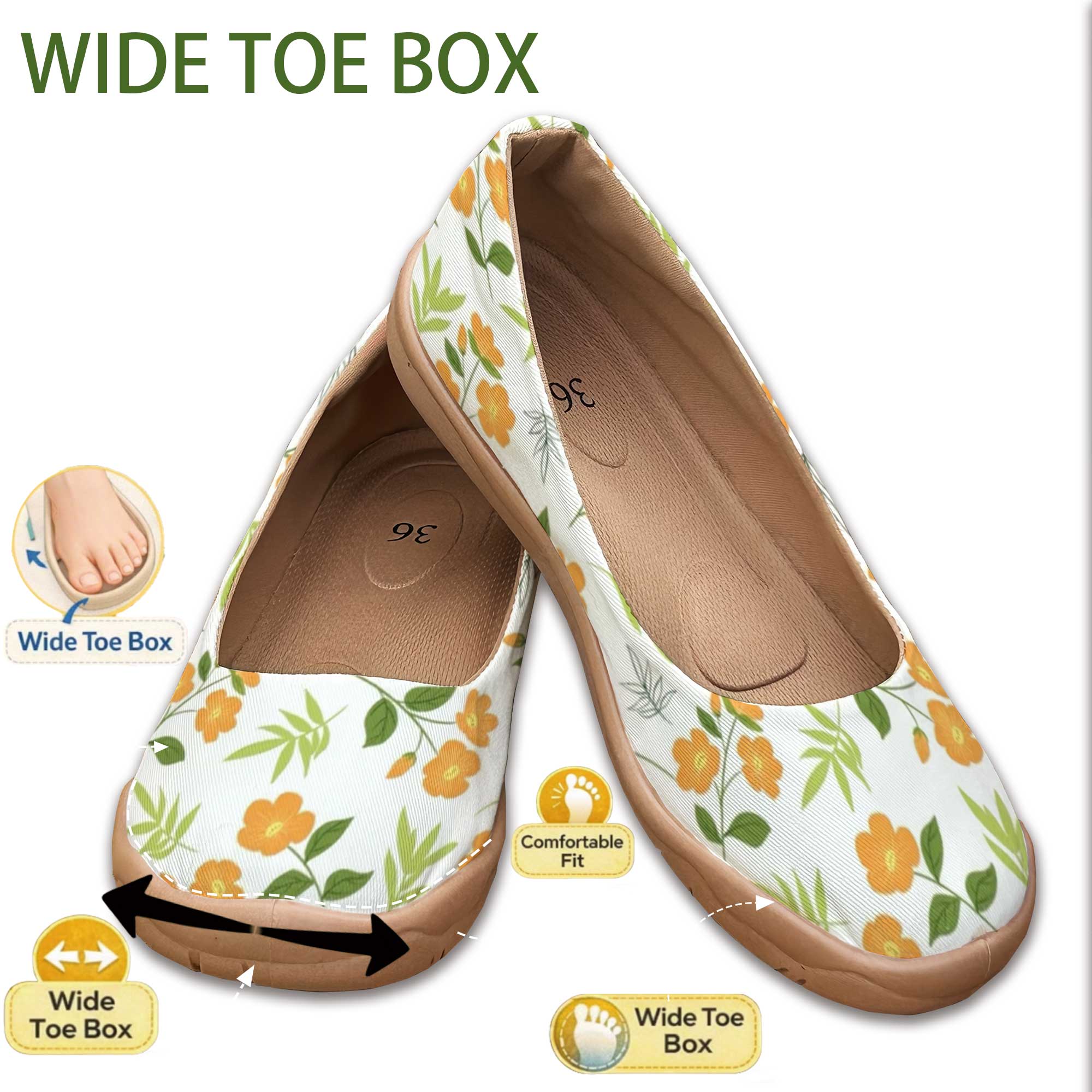 Good Floral & Wedding Decor Supply Photos - Good News for Wide Feet! Wide-Fit