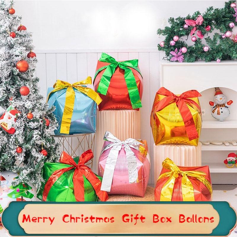 Wedding Supply Shops - 22inch Square 4D Christmas Gift Box