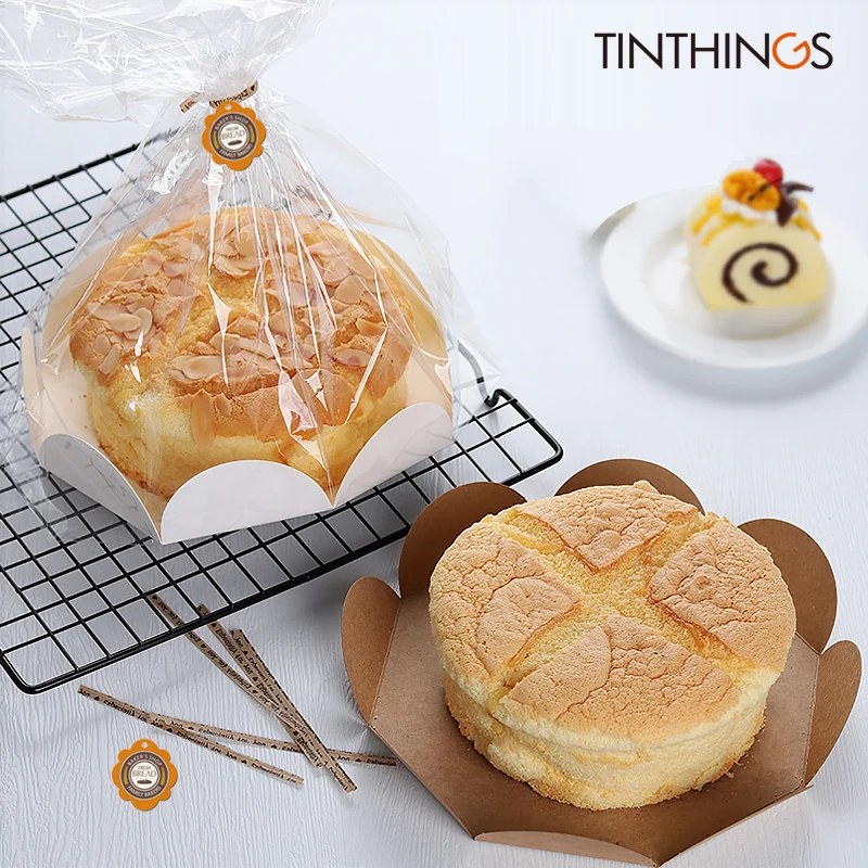 10pcs 6/8inch Chiffon Cake Pac - đánh giá và giá Wedding Supply Shops