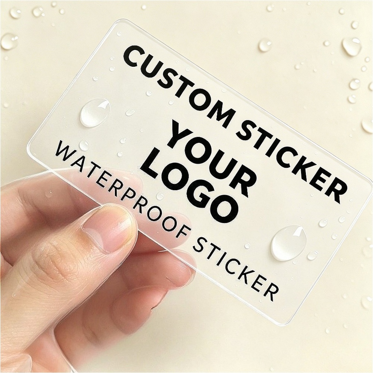 1 Custom Rectangular Text Stic - đánh giá và giá Wedding Packaging