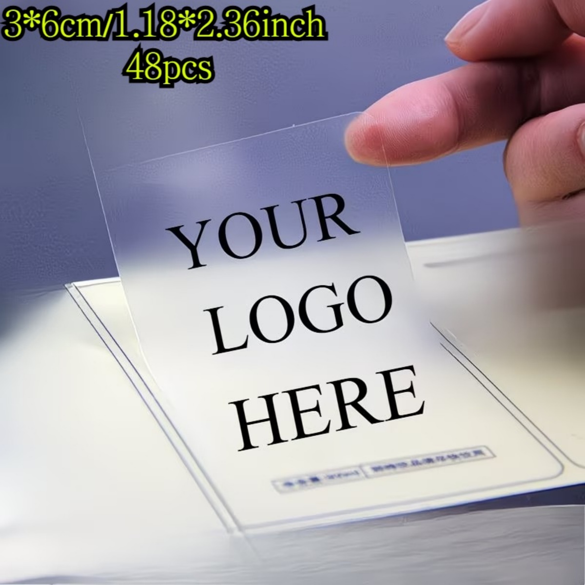 1 Custom Rectangular Text Stic - đánh giá và giá Wedding Packaging