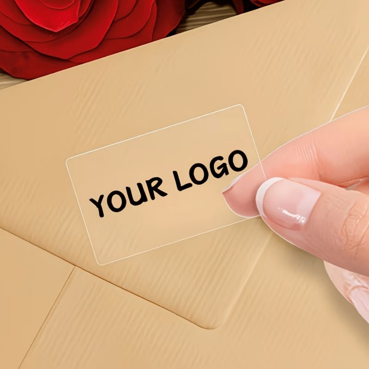 1 Custom Rectangular Text Stic - đánh giá và giá Wedding Packaging