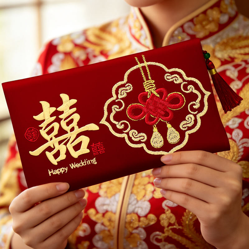 High-End Embroidered Fabric We - đánh giá và giá Wedding Envelopes