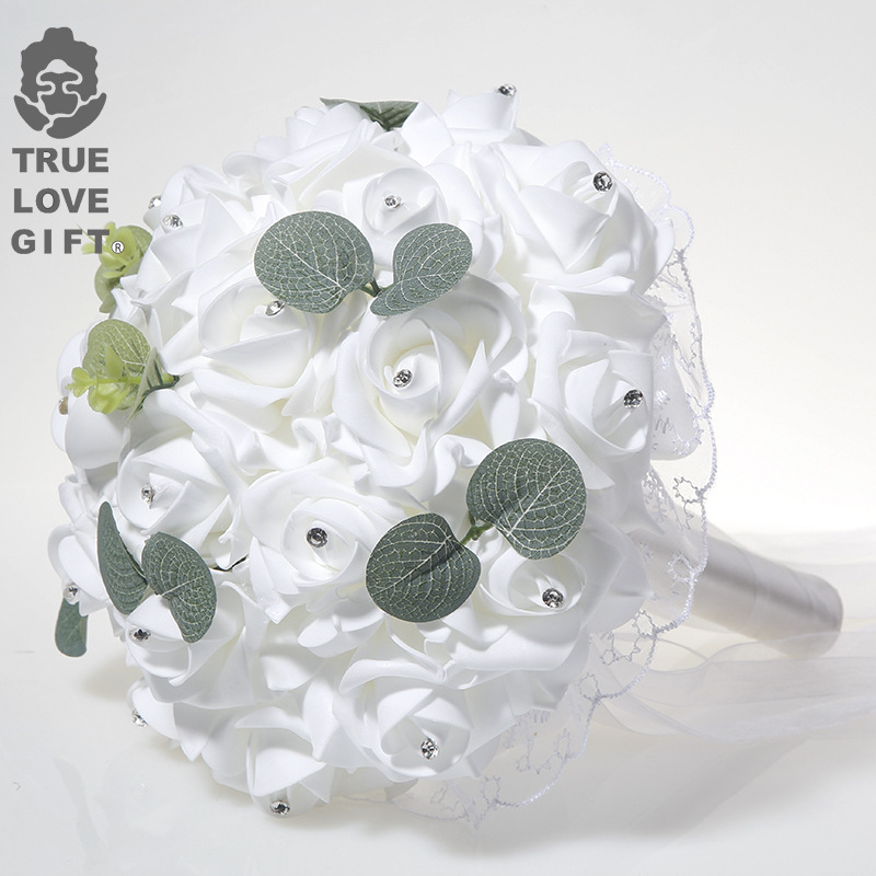 1 Pcs Wedding Hand Bouquet Bri - đánh giá và giá Wedding Ceremony Supply