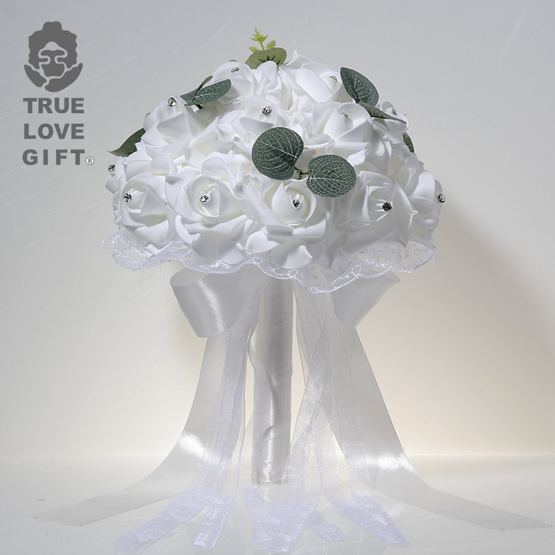 1 Pcs Wedding Hand Bouquet Bri - đánh giá và giá Wedding Ceremony Supply