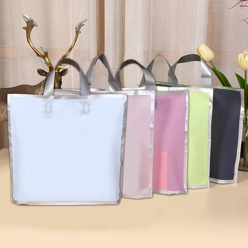 50Pcs Frosted hand shopping ba - đánh giá và giá Wedding Supply Shops