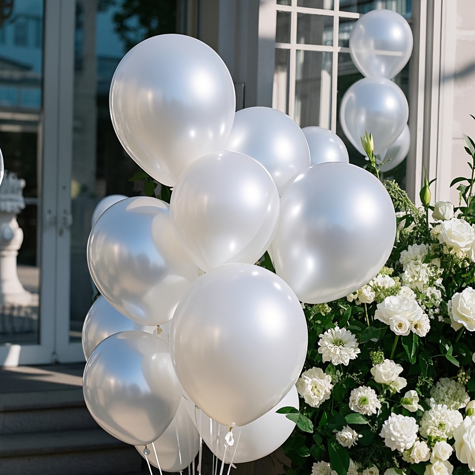 Pearl White Balloon Set, Suita - đánh giá và giá Wedding Ceremony Supply