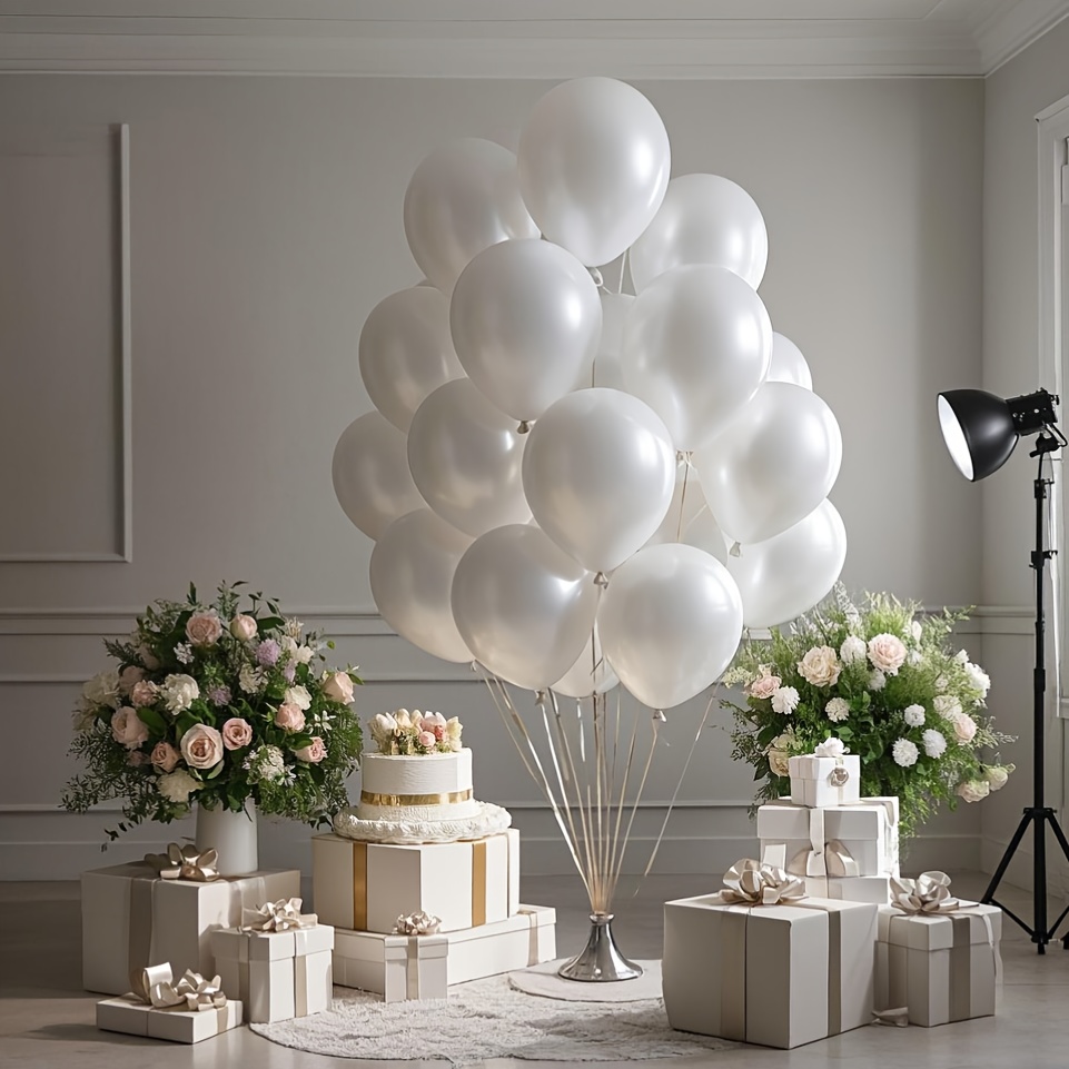Pearl White Balloon Set, Suita - đánh giá và giá Wedding Ceremony Supply