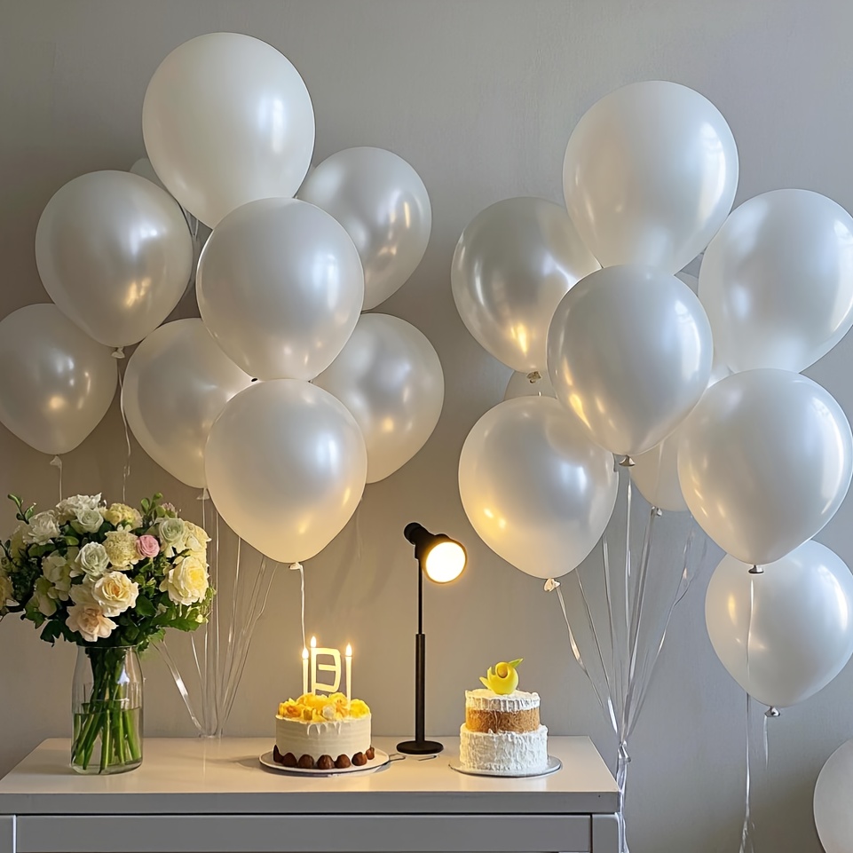 Pearl White Balloon Set, Suita - đánh giá và giá Wedding Ceremony Supply
