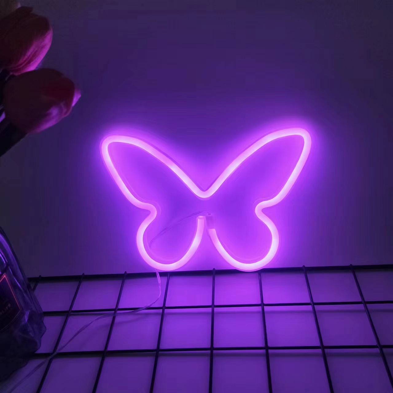 LED butterfly neon lights, USB - đánh giá và giá Wedding Power Supply