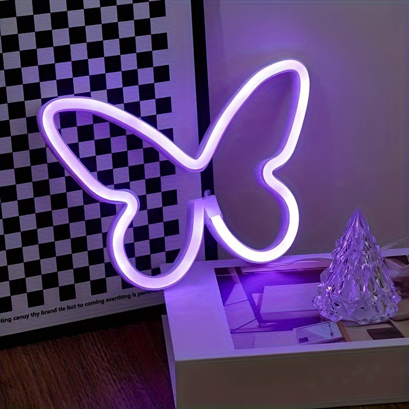 LED butterfly neon lights, USB - đánh giá và giá Wedding Power Supply