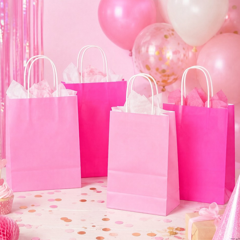 12PCS Kraft Paper Shopping Bag - đánh giá và giá Wedding Supply Shops