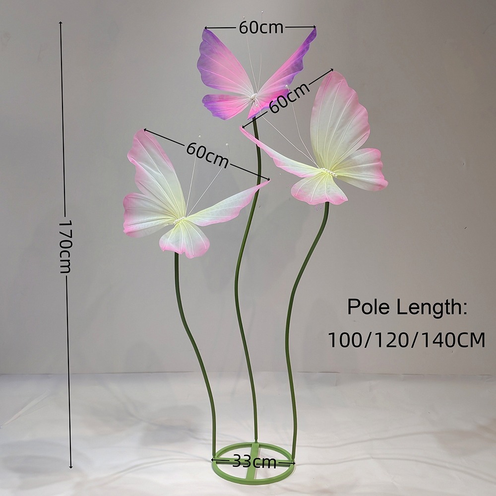 3D Simulation Butterfly Silk M - đánh giá và giá Wedding Supply Shops