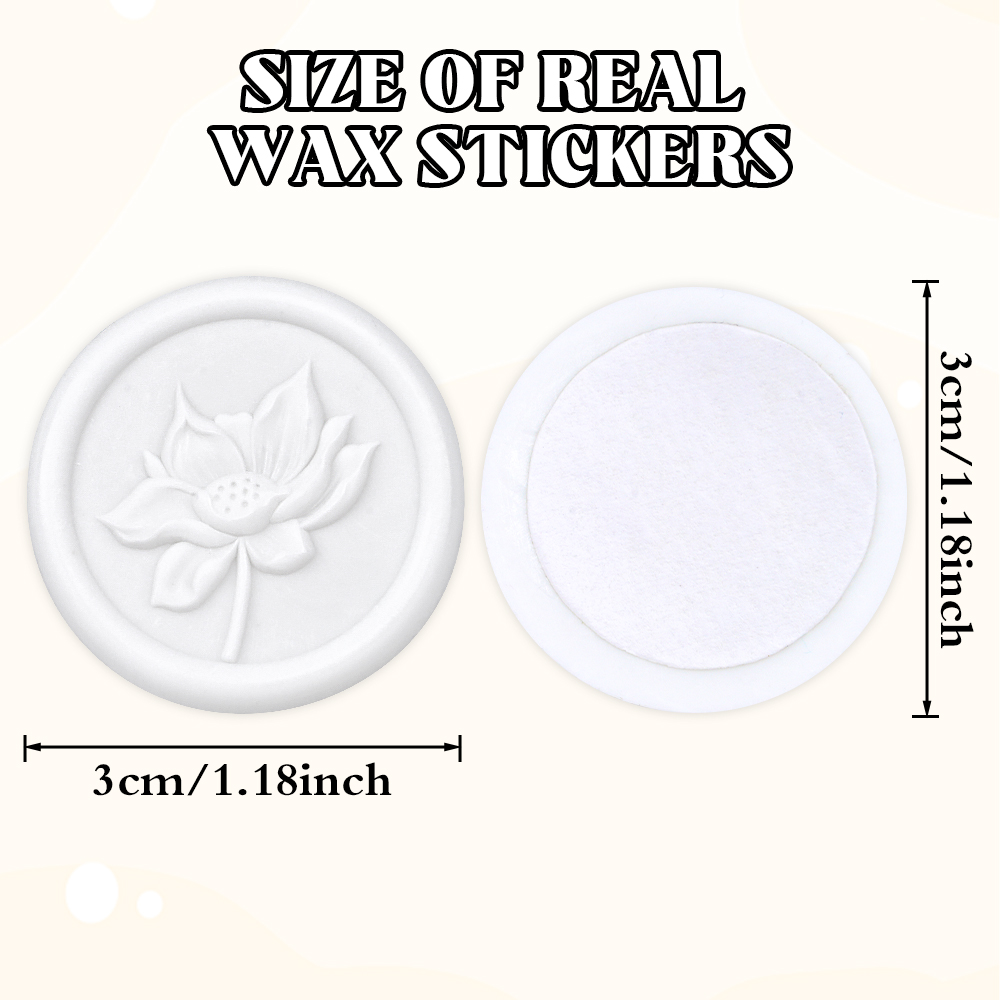 3D Water Lilies Floral Wax Sea - đánh giá và giá Wedding Envelopes