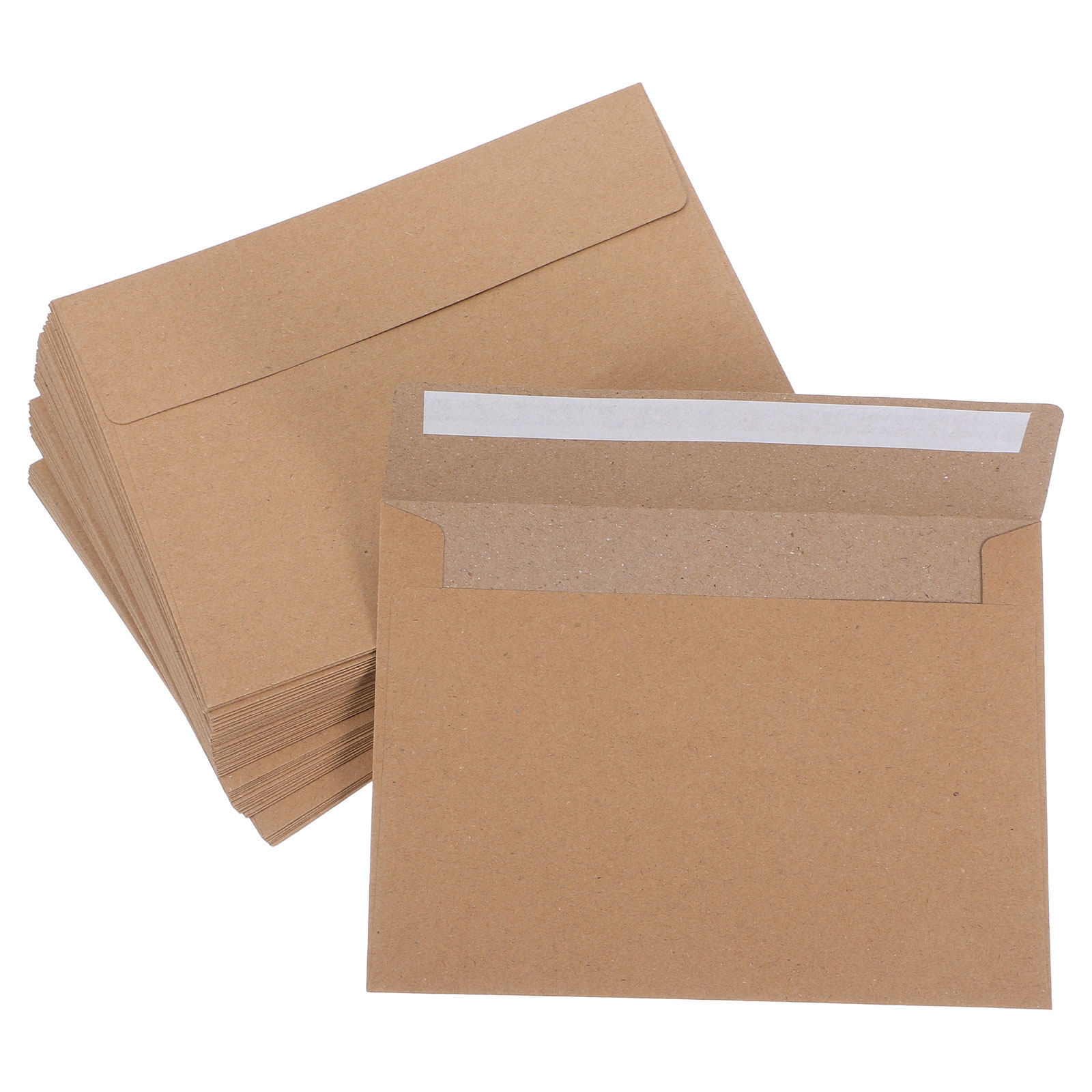 50Pcs Vintage Kraft Paper Busi - đánh giá và giá Wedding Envelopes
