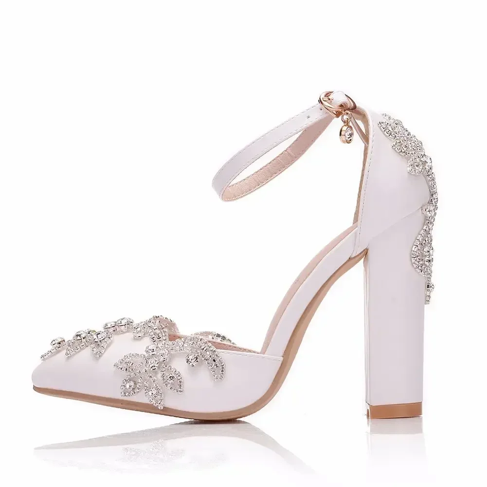 2022 Dày Gót Mũi Nhọn Với Đế D - đánh giá và giá Wedding Super