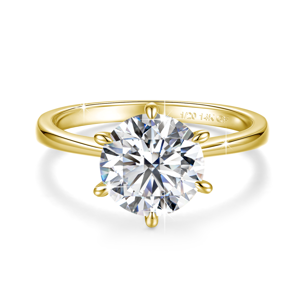 3ct Moissanite Engagement Ring - đánh giá và giá Wedding Packaging