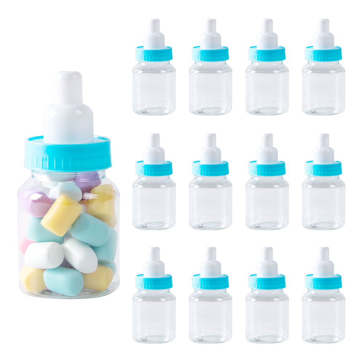 12/24Pcs Baby Shower Bottle Bl - đánh giá và giá Wedding Supply List