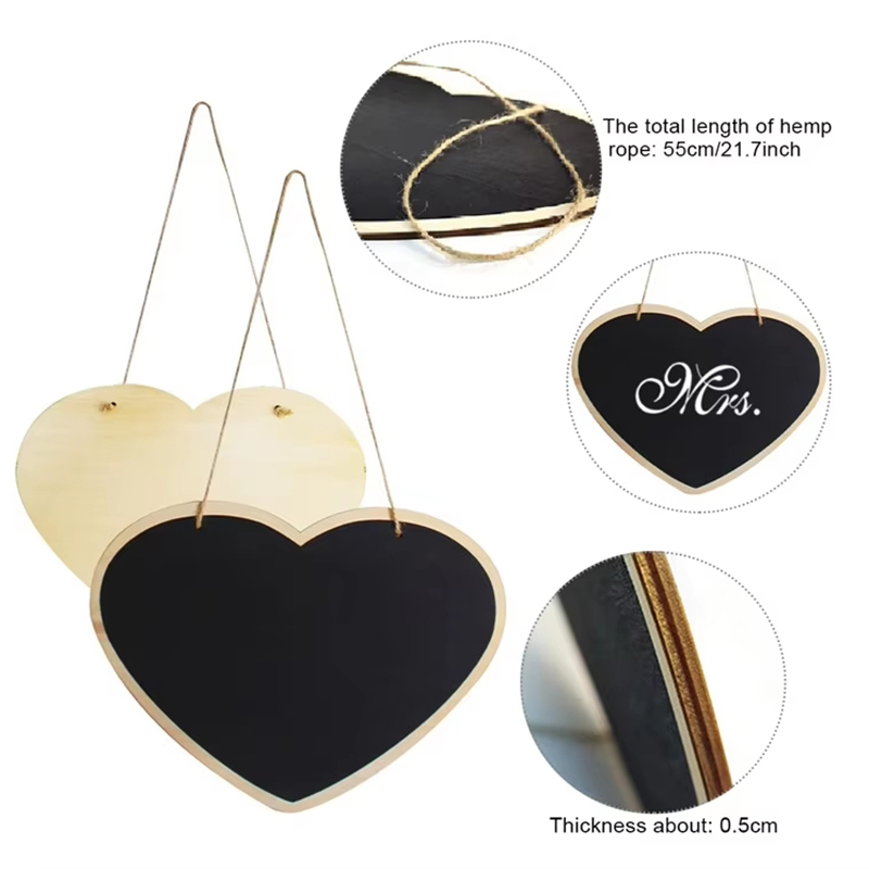 Rustic Wedding Wooden Blackboa - đánh giá và giá Wedding Ceremony Supply