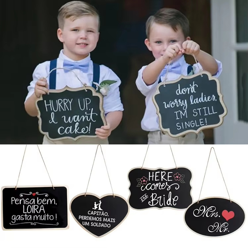 Rustic Wedding Wooden Blackboa - đánh giá và giá Wedding Ceremony Supply