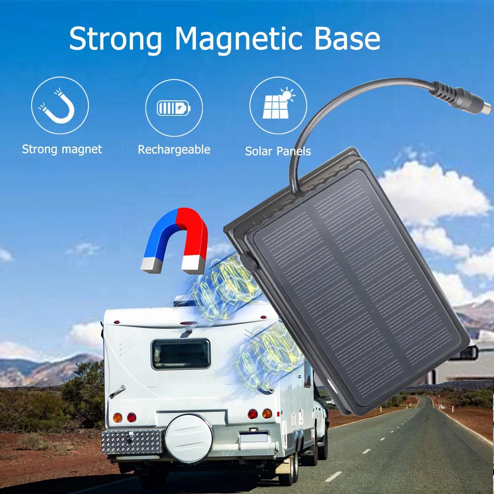 Magnetic Solar Rechargeable Po - đánh giá và giá Wedding Power Supply