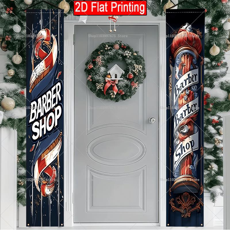 2D Barber Shop Text Logo Door  - đánh giá và giá Wedding Supply Shops
