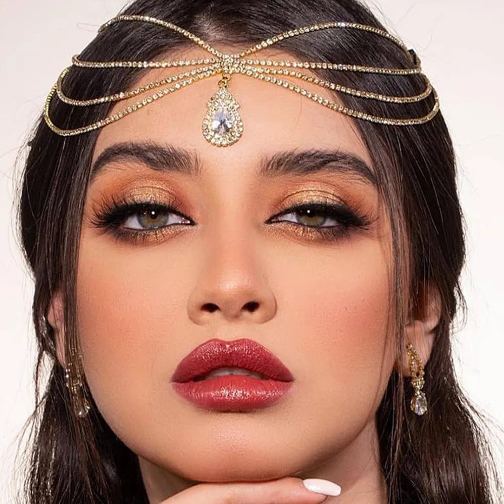 XSBODY Boho Bridal Rhinestone  - đánh giá và giá Indian Wedding Supply