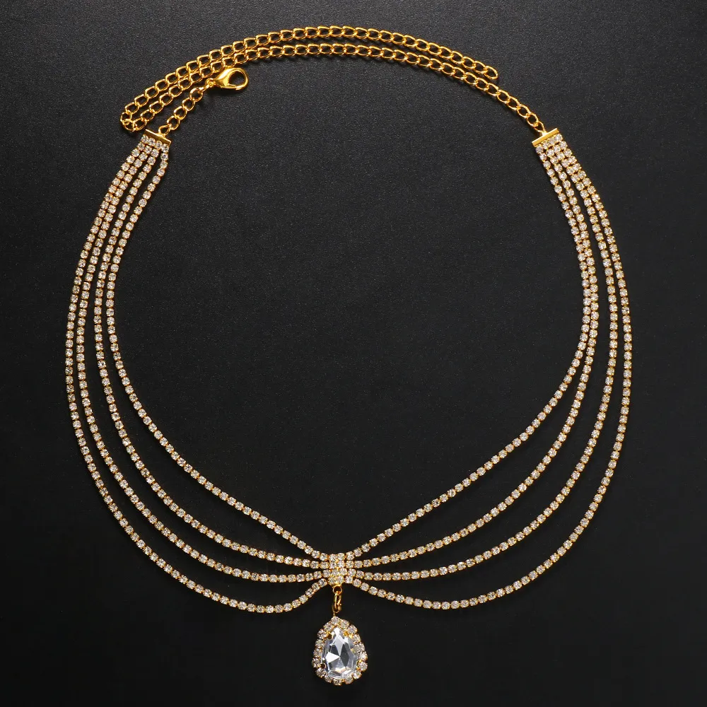 XSBODY Boho Bridal Rhinestone  - đánh giá và giá Indian Wedding Supply