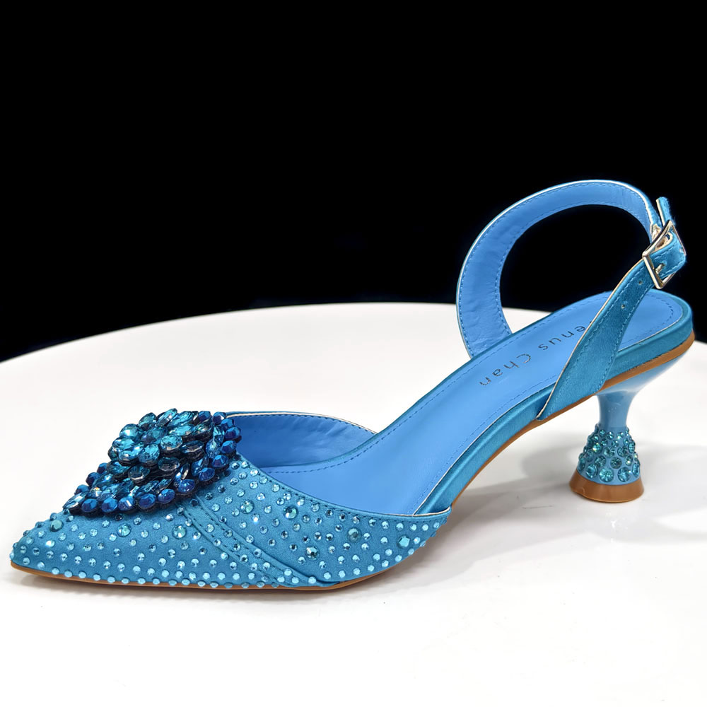 Crystal Rhinestone Heels & Clu - đánh giá và giá Wedding Packaging