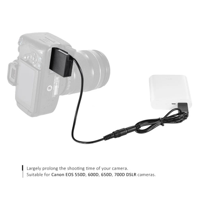 DR-E8 Giả Pin DC Ngân Hàng USB - đánh giá và giá Wedding Power Supply
