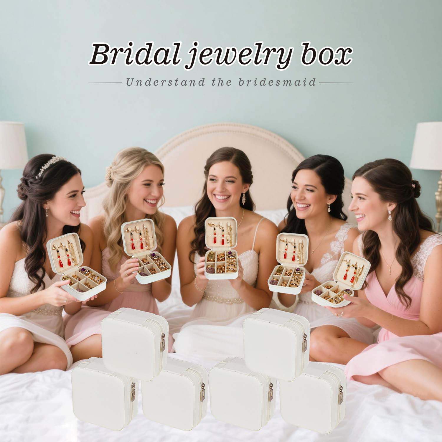 6-50pcs Travel Jewelry Case Br - đánh giá và giá Wedding Supply List